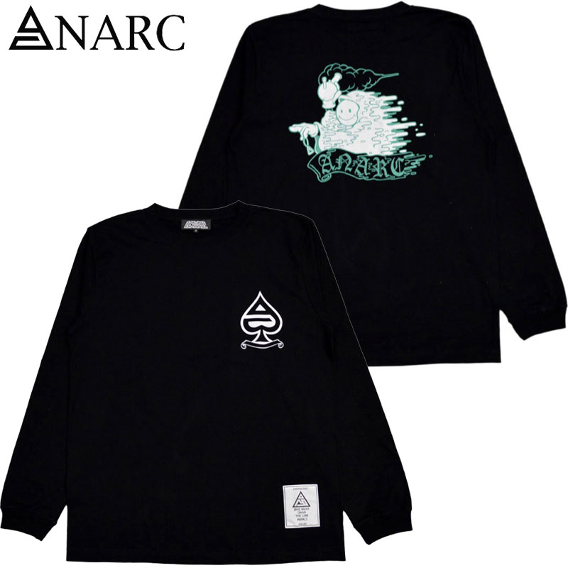 Ai[N ANARC PEACE SLIME BIG-LT(ubN  BLACK)Ai[NT ANARCT Ai[NOTVc ANARCOTVc Ai[N ANARC S LOGO