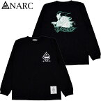 アナーク ANARC PEACE SLIME BIG-LT(ブラック 黒 BLACK)アナークロンT ANARCロンT アナークロングTシャツ ANARCロングTシャツ アナーク長袖 ANARC長袖 ロゴ LOGO