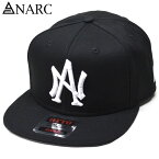 アナーク ANARC B.B CAP(ブラック 黒 BLACK/WHITE)アナークキャップ ANARCキャップ アナーク帽子 ANARC帽子 刺繍