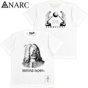 アナーク ANARC SODDING SHOOM TEE(ホワイト 白 WHITE)アナークTシャツ ANARCTシャツ アナークティーシャツ ANARCティーシャツ