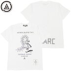 【Sサイズ ラスト1点】アナーク ANARC BAKIBAKI2 TEE(ホワイト 白 WHITE)アナークTシャツ ANARCTシャツ アナーク半袖 ANARC半袖 BAKIBAKI ロゴ LOGO.