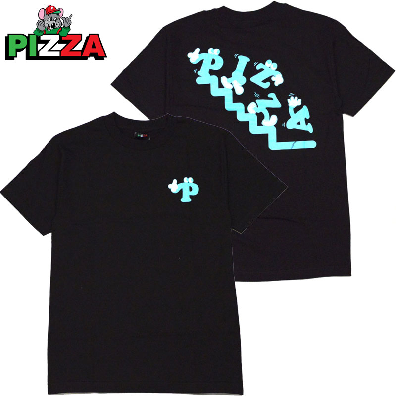 sUXP[g{[h PIZZA SKATEBOARDS WATCH YOUR STEP TEE(ubN  BLACK)sUXP[g{[hTVc PIZZA SKATEBOARDSTVc sUXP[g{[h PIZZA SKATEBOARDS.