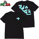 楽天WARP WEB SHOP 楽天市場店ピザスケートボード PIZZA SKATEBOARDS WATCH YOUR STEP TEE（ブラック 黒 BLACK）ピザスケートボードTシャツ PIZZA SKATEBOARDSTシャツ ピザスケートボード半袖 PIZZA SKATEBOARDS半袖.