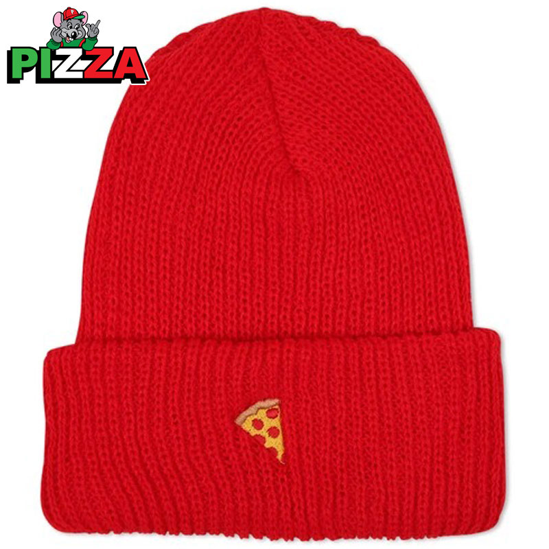 ピザスケートボード PIZZA SKATEBOARDS EMOJI BEANIE(レッド 赤 RED)ピザニット帽 PIZZASKATEBOARDSニット帽 ピザビーニー PIZZASKATEBOARDSビーニー
