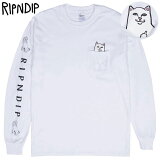 åץǥå RIPNDIP LORD NERMAL LONGSLEEVE TEE(ۥ磻  WHITE)åץǥåץT RIPNDIPT åԥǥåץT RIP N DIPT åץǥåץTġRIPNDIPT RIP N DIPT