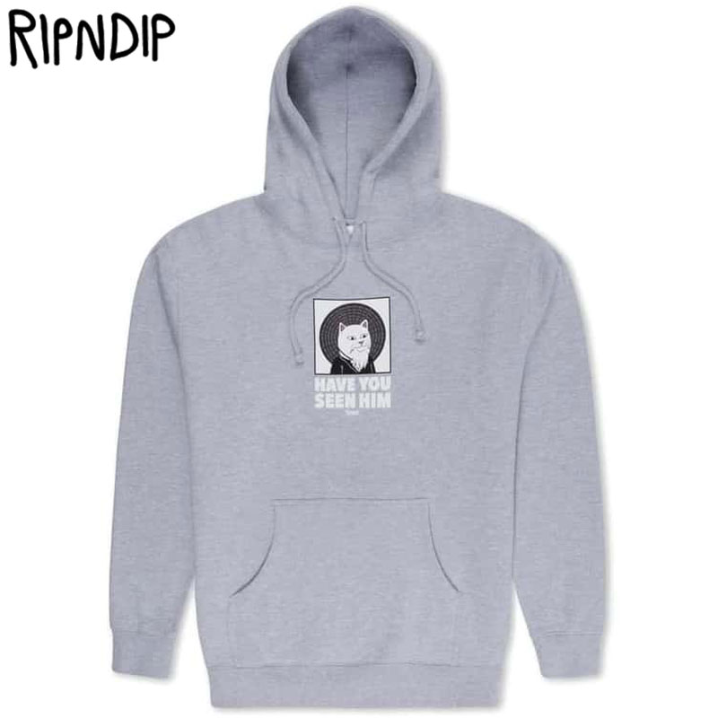  bvfBbv RIPNDIP HAVE YOU SEEN HIM? HOODIE(O[ ASH HEATHER)bvfBbvp[J RIPNDIPp[J bvfBbvvI[o[ RIPNDIPvI[o[ RIPNDIPt[fB[