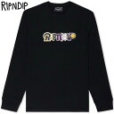 リップンディップ RIPNDIP FAN FAVE LONG SLEEVE(ブラック 黒 BLACK)リップンディップロンT RIPNDIPロンT リップンディップ長袖 RIPNDIP長袖 リップンディップロングスリーブ RIPNDIPロングスリーブ(4)