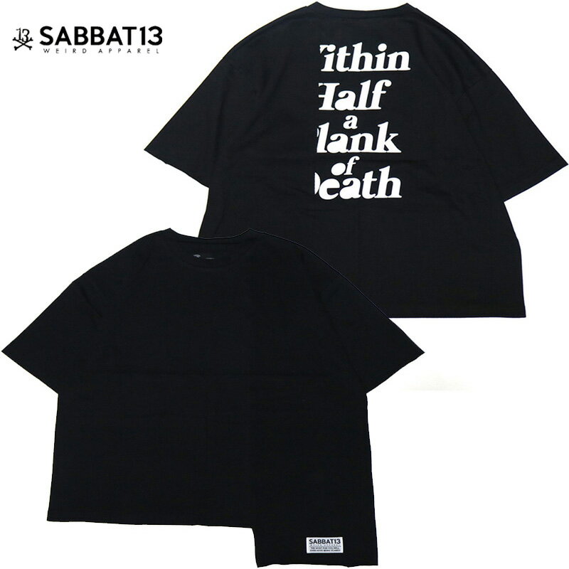 yMTCY Xg1_zTogT[eB[ SABBAT13 SHABBY S/S T(ubN  BLACK)TogT[eB[TVc SABBAT13TVc TogT[eB[ SABBAT13.