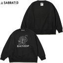 TogT[eB[ SABBAT13 BLACK CAT BIG SWEAT(ubN  BLACK)TogT[eB[XEFbg SABBAT13XEFbg rbOVGbg