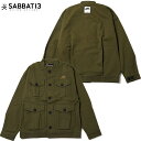 送料無料 サバトサーティーン SABBAT13 4EYE MILITARY JKT(グリーン OLIVE)サバトサーティーンミリタリージャケット SABBAT13ミリタリージャケット サバトサーティーンジャケット