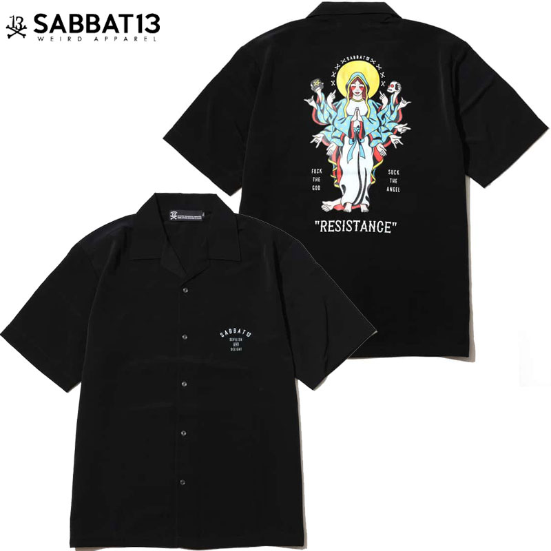  TogT[eB[ SABBAT13 13HANDS MARIA S/S SHIRTS(ubN  BLACK)SABBAT13Vc TogT[eB[Vc SABBAT13Vc TogT[eB[Vc