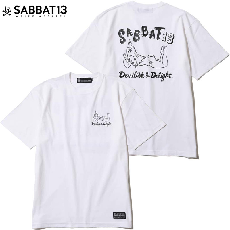 TogT[eB[ SABBAT13 SPOOKY GIRL T-SH(zCg  WHITE)SABBAT13TVc TogT[eB[TVc SABBAT13 TogT[eB[