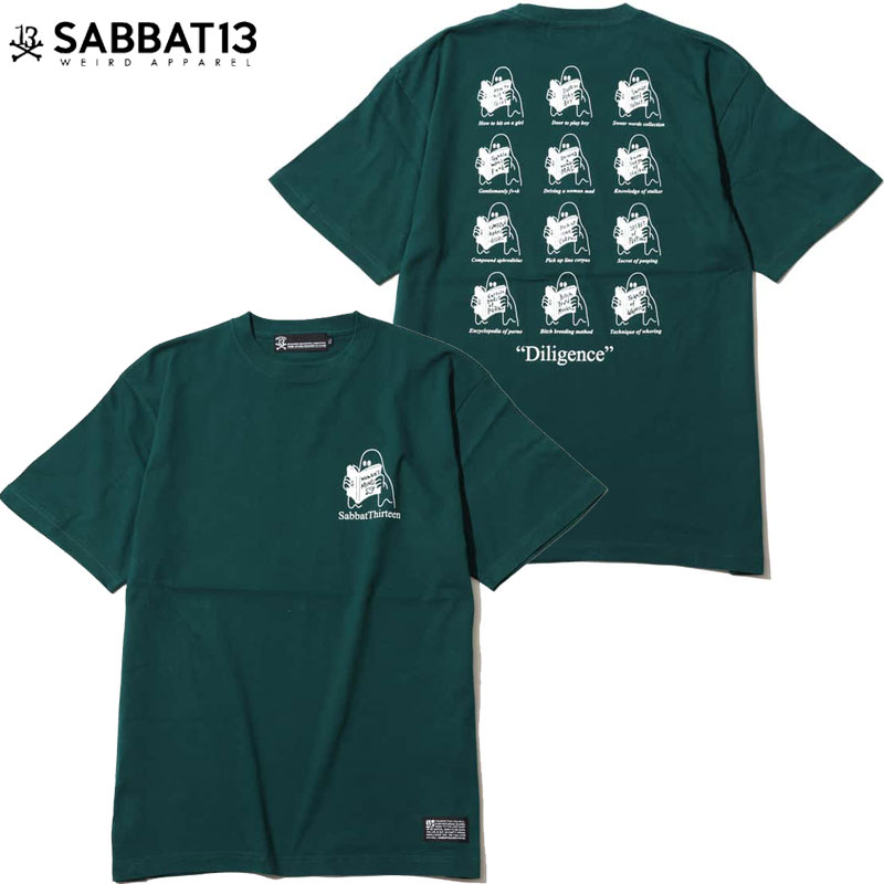 yMTCY Xg1_zTogT[eB[ SABBAT13 DILIGENCE T-SH(O[  GREEN)SABBAT13TVc TogT[eB[TVc SABBAT13 TogT[eB[