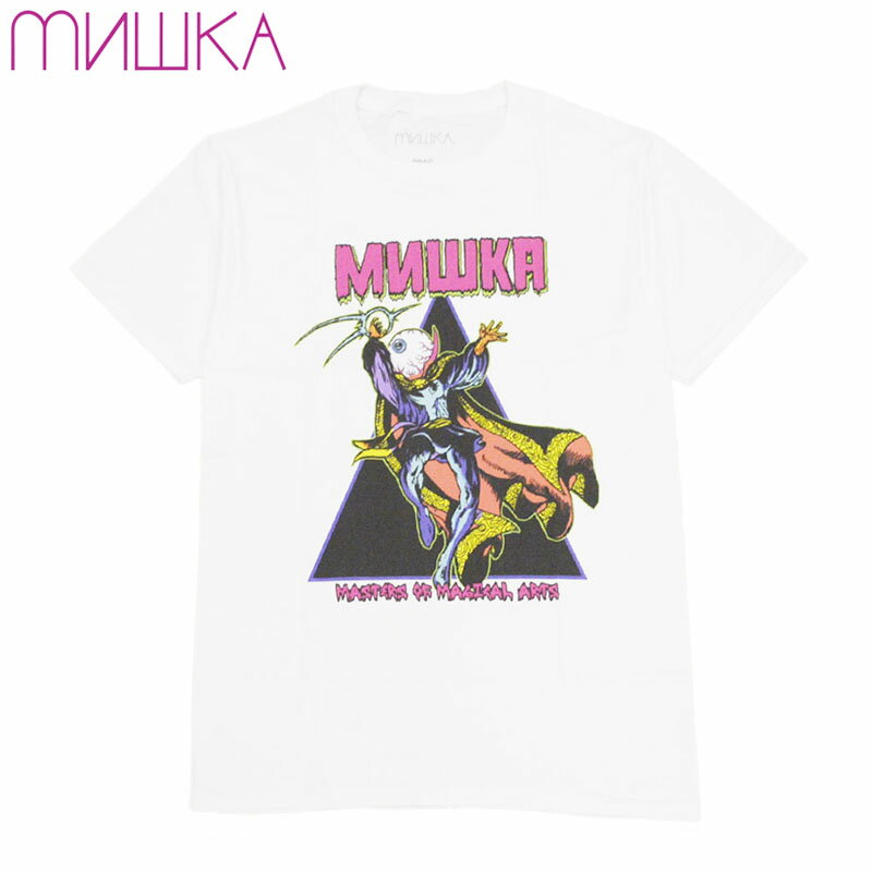 ySTCY Xg1_z~VJ MISHKA MAGICAL ARTS TEE(zCg  WHITE)~VJTVc MISHKATVc ~VJ MISHKA L[vEHb` KEEP WATCH KEEPWATCH ڋ