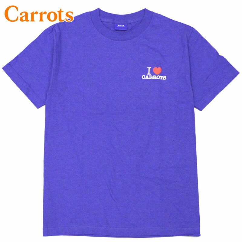 Lbc Carrots I LOVE CARROTS T-SHIRT(p[v  PURPLE)LbcTVc CarrotsTVc Lbc Carrots carrots CARROTS.