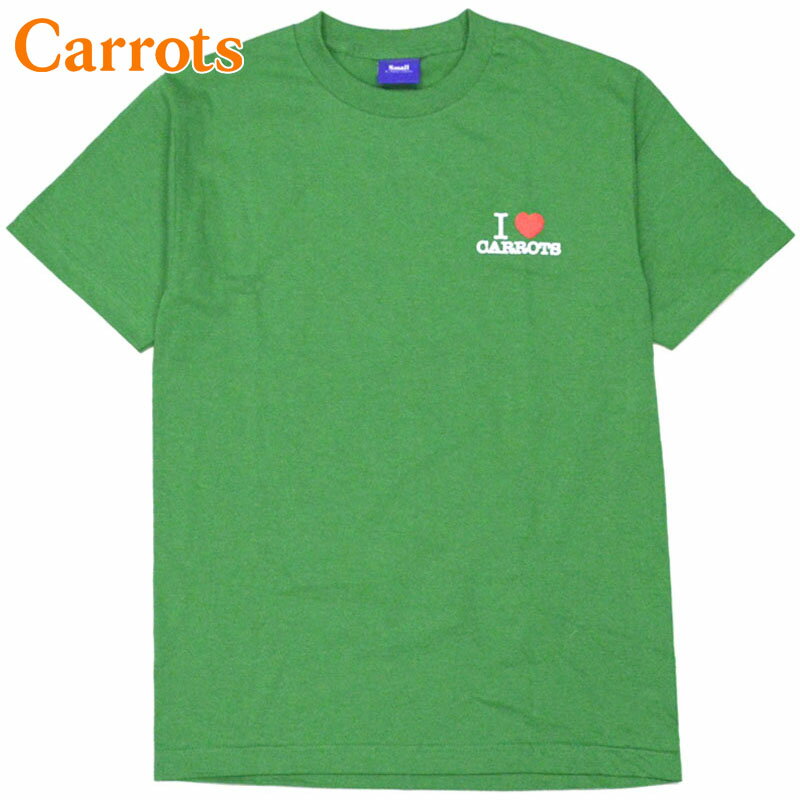 Lbc Carrots I LOVE CARROTS T-SHIRT(O[  GREEN)LbcTVc CarrotsTVc Lbc Carrots carrots CARROTS