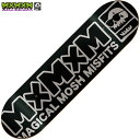 マジカルモッシュミスフィッツ MAGICAL MOSH MISFITS MxMxM TEAM DECK(シルバー SILVER)マジカルモッシュミスフィッツスケートスケボー MAGICAL MOSH MISFITSスケボーデッキ マモミデッキ ロゴ スケートボード SK8