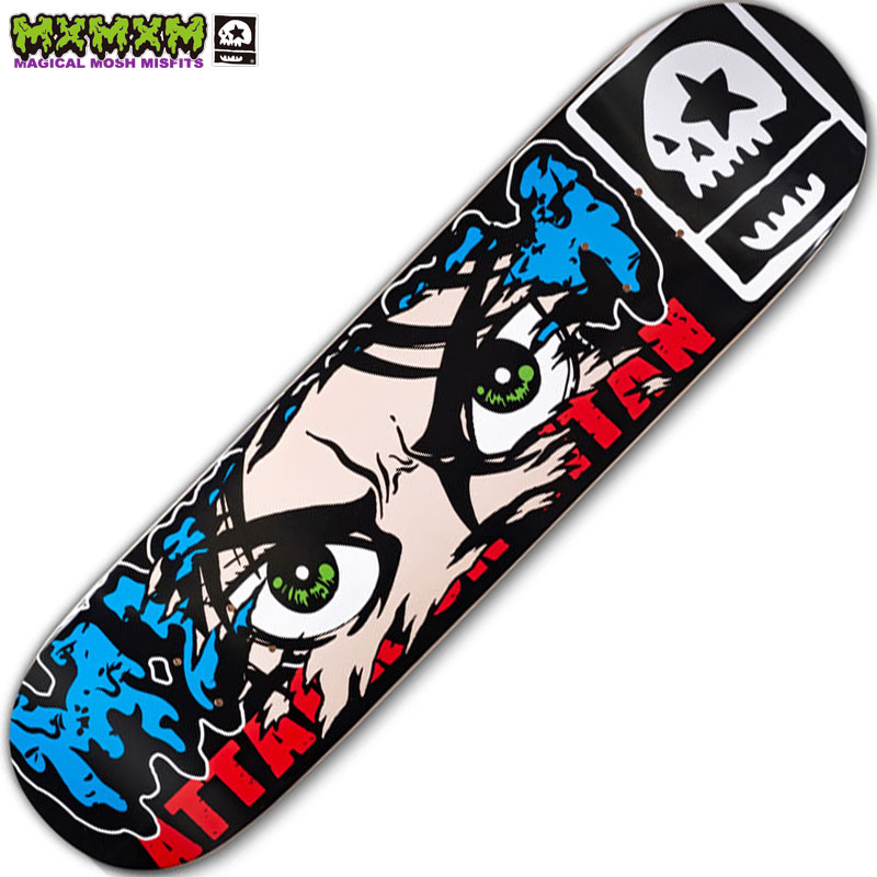 マジカルモッシュミスフィッツ MAGICAL MOSH MISFITS 進撃の巨人/MxMxM ”MAGICAL MOSH TITAN” DECK/マジカルモッシュミスフィッツスケボー MAGICAL MOSH MISFITSスケボーデッキ マモミデッキ 進撃の巨人コラボ