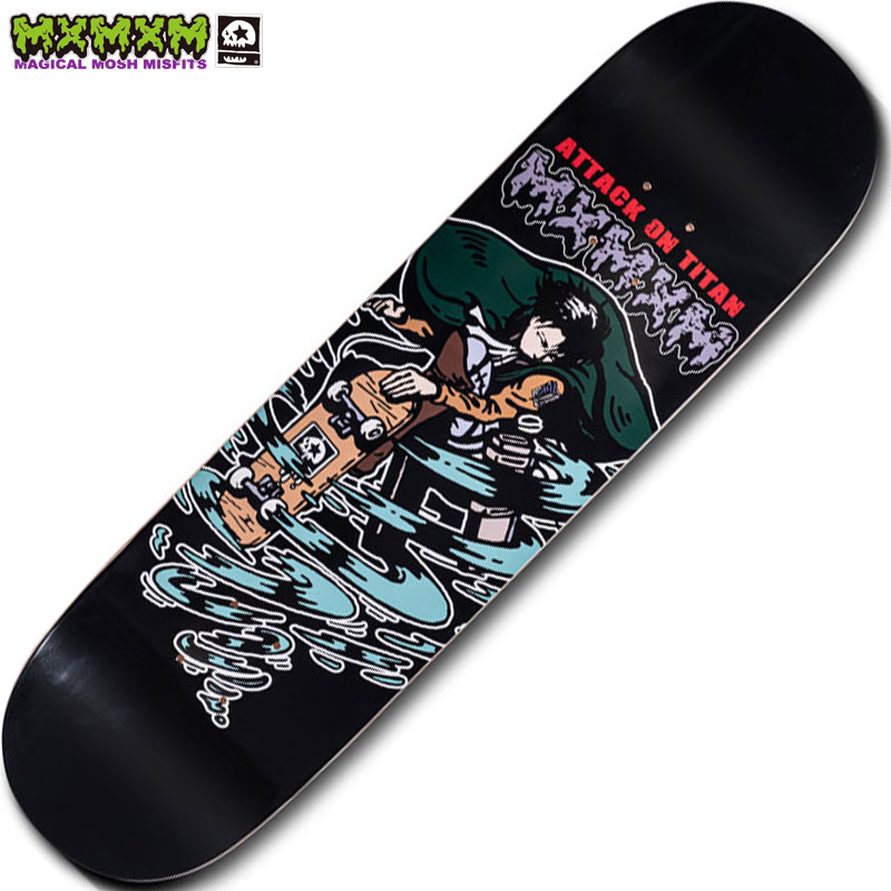 マジカルモッシュミスフィッツ MAGICAL MOSH MISFITS 進撃の巨人/MxMxM ”MAGICAL MOSH TITAN” DECK/マジカルモッシュミスフィッツスケボー MAGICAL MOSH MISFITSスケボーデッキ マモミデッキ 進撃の巨人コラボ