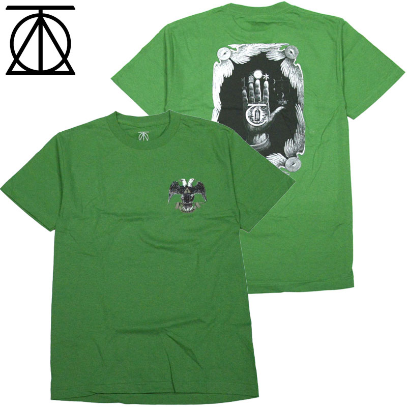 ySTCY Xg1_zZI[Y THEORIES HAND OF THEORIES HEAVY DUTY TEE(KELLY GREEN)ZI[YTVc THEORIESTVc ZI[Y THEORIES