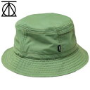 セオリーズ THEORIES BUCKET HAT(グリーン 緑 LAUREL GREEN)セオリーズバケットハット THEORIESバケットハット セオリーズバケハ THEORIESナイロンバケハ セオリーズ帽子 THEORIES帽子