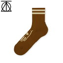 セオリーズ THEORIES MYSTIC HARF CREW SOCKS(ブラウン 茶 RUST)セオリーズ靴下 THEORIES靴下 セオリーズくつ下 THEORIESくつ下 セオリーズソックス THEORIESソックス セオリーズグッズ THEORIESグッズ