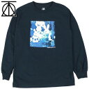 ZI[Y THEORIES CYANOTYPE LONGSLEEVE(lCr[  NAVY)ZI[YT THEORIEST ZI[Y THEORIES