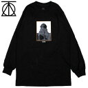 セオリーズ THEORIES SPHINX LONGSLEEVE TEE(ブラック 黒 BLACK)セオリーズロングTシャツ THEORIESロングTシャツ セオリーズロンT THEORIESロンT セオリーズ長袖 THEORIES長袖