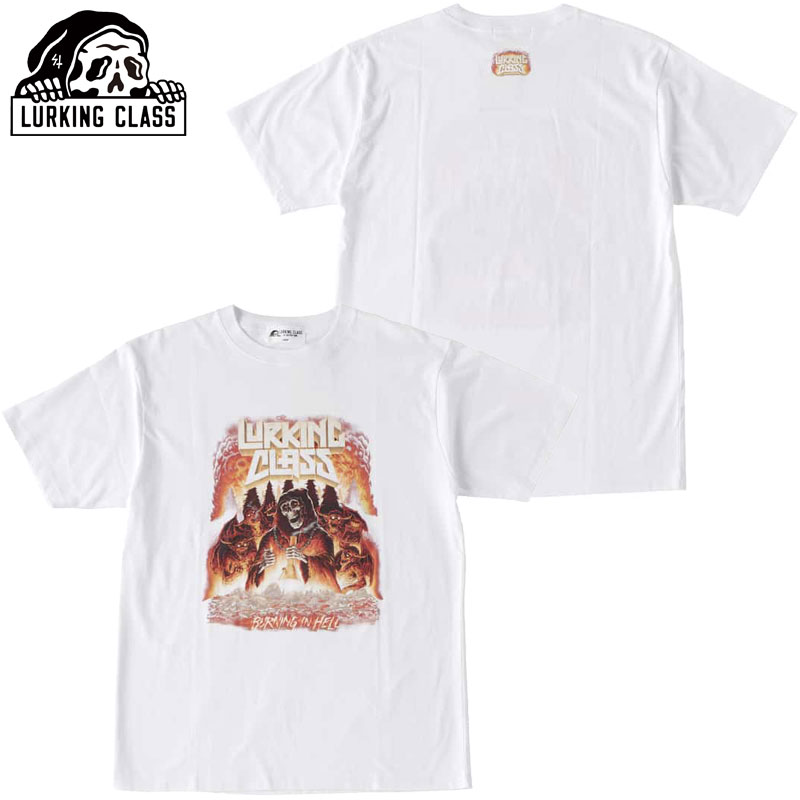 [LONX LURKING CLASS BURNING TEE(zCg  WHITE)[LONXTVc LURKING CLASSTVc [LONXeB[Vc LURKING CLASSeB[Vc XPb`[^N SKETCHY TANK