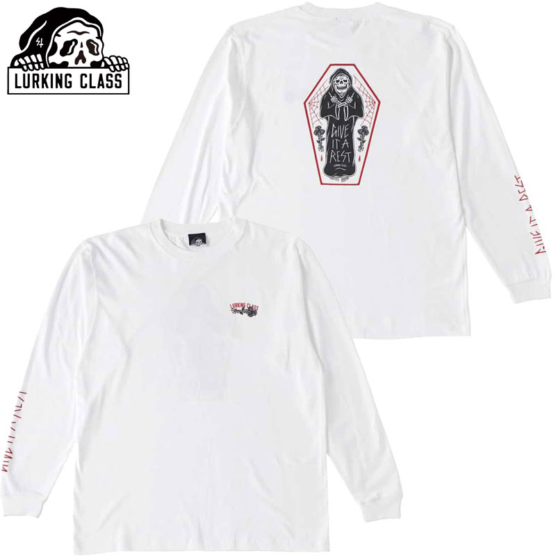 [LONX LURKING CLASS REST L/S TEE(zCg  WHITE)[LONXT LURKING CLASST [LONXOX[u LURKING CLASSTEE LONG SLEEVE eB[