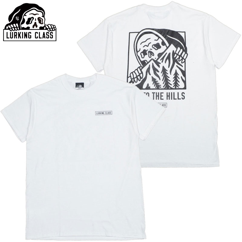 [LONX LURKING CLASS HILLS TEE(zCg  WHITE)[LONXTVc LURKING CLASSTVc [LONX LURKING CLASS