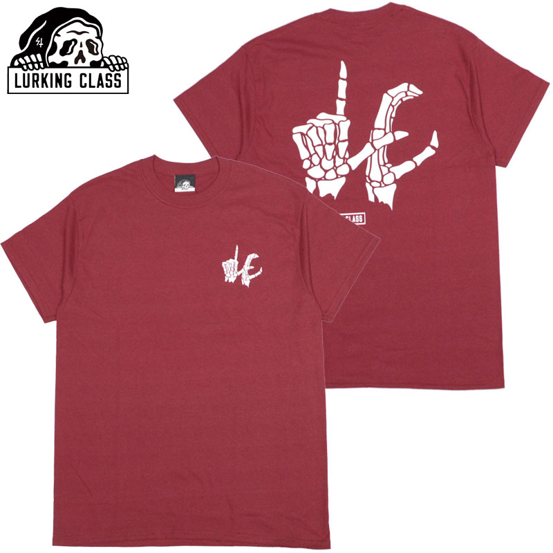 [LONX LURKING CLASS HAND TEE(bh  CARDINAL RED)[LONXTVc LURKING CLASSTVc [LONX LURKING CLASS