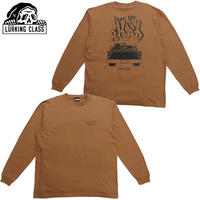 [LONX LURKING CLASS HIGH ROAD L/S TEE(CAMEL)[LONXT LURKING CLASST [LONXOX[u LURKING CLASSTEE LONG SLEEVE eB[