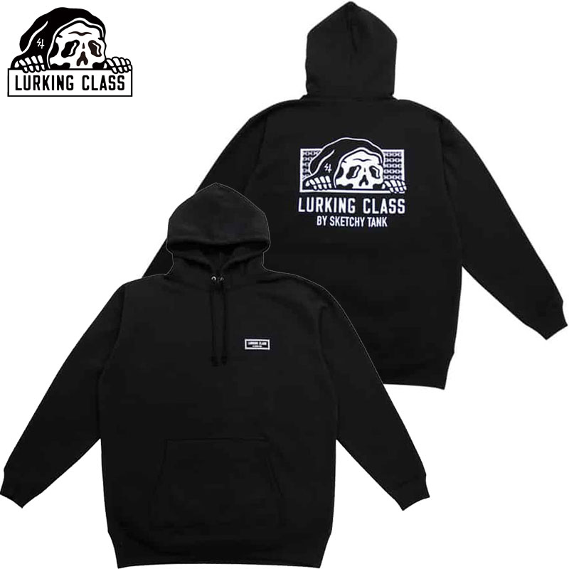  [LONX LURKING CLASS CHAIN LOGO HOOD(ubN  BLACK)[LONXp[J LURKING CLASSp[J [LONXvI[o[ LURKING CLASSvI[o[ XEFbg