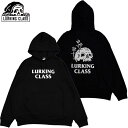  [LONX LURKING CLASS DO NOT DISTURB BIG SILHOUETTE HOODIE(ubN  BLACK)[LONXp[J LURKING CLASSp[J [LONXvI[o[ LURKING CLASSvI[o[ XEFbg rbOVGbg