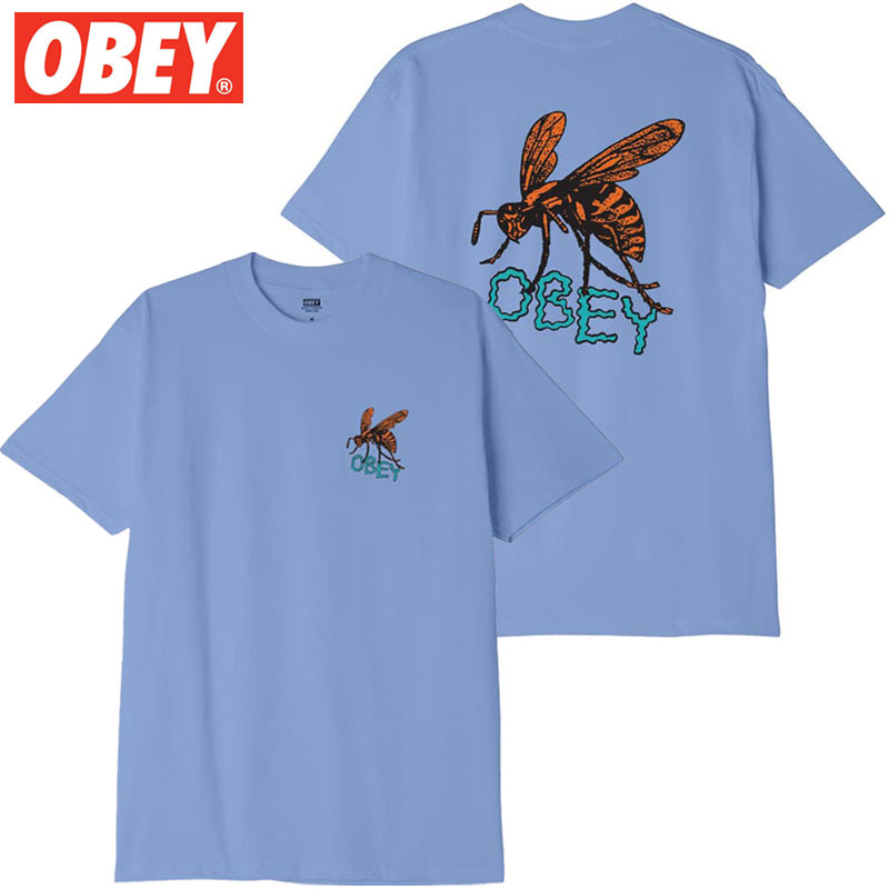 IxC OBEY OBEY HONEY BEE TEE(p[v DIGITAL VIOLET)IxCTVc OBEYTVc IxCeB[Vc OBEYeB[Vc