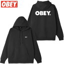 【XLサイズ ラスト1点】送料無料 オベイ OBEY OBEY BOLD PREMIUM HOOD(ブラック 黒 BLACK)オベイパーカ OBEYパーカ オベイフーディー OBEYフーディー オベイスウェット OBEYスウェット プルオーバー