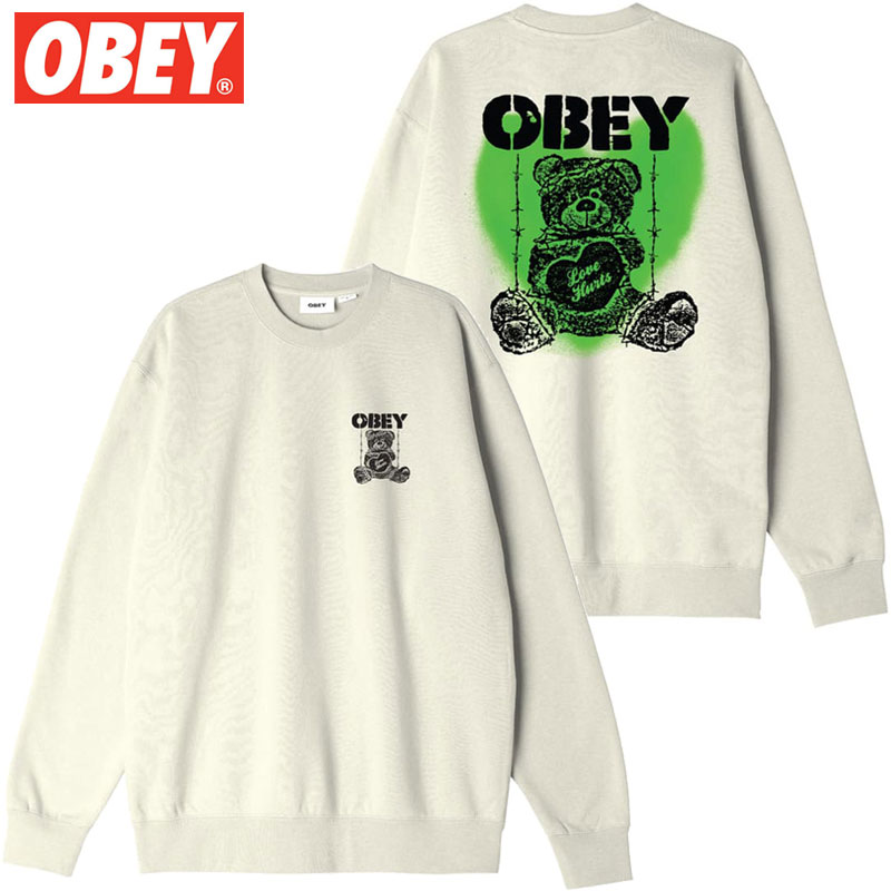 yXLTCY Xg1_z IxC OBEY OBEY LOVE HURTS CREW(N[ UNBLEACHED)IxCN[lbN OBEYN[lbN IxCg[i[ OBEYg[i[ IxCXEFbg OBEYXEFbg