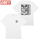 yXXLTCY Xg1_zIxC OBEY OBEY ICON SPLIT TEE(zCg  WHITE)IxCTVc OBEYTVc IxC OBEY