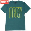 IxC OBEY OBEY WORLDWIDE LINE BASIC TEES(TEAL)IxCTVc OBEYTVc IxC OBEY