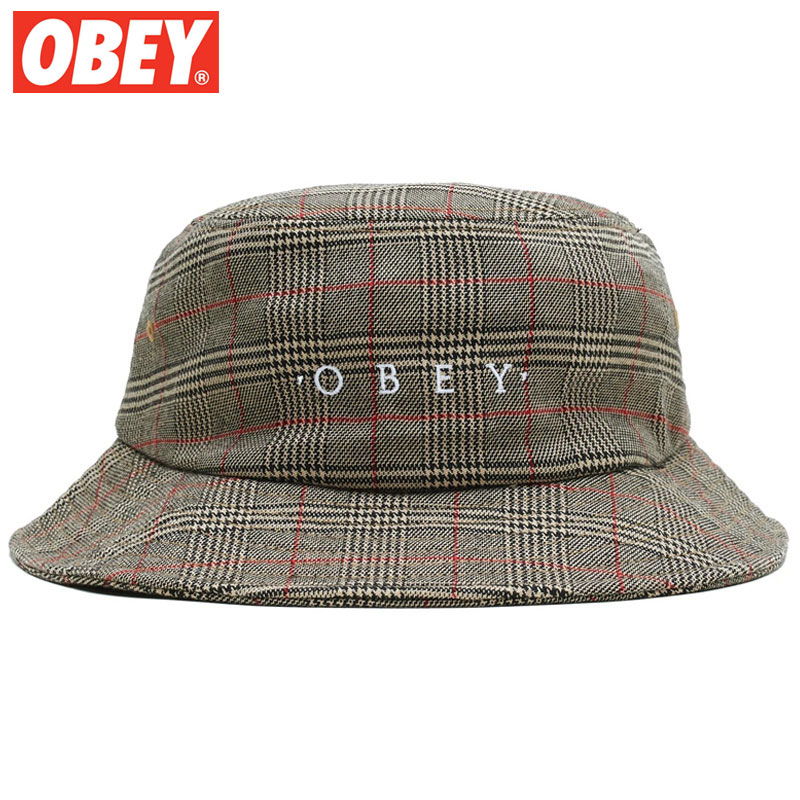 【ラスト1点】オベイ OBEY HOLMES BUCKET HAT(KHAKI MULTI)オベイハット OBEYハット オベイバケットハット OBEYバケットハット オベイ帽子 OBEY帽子