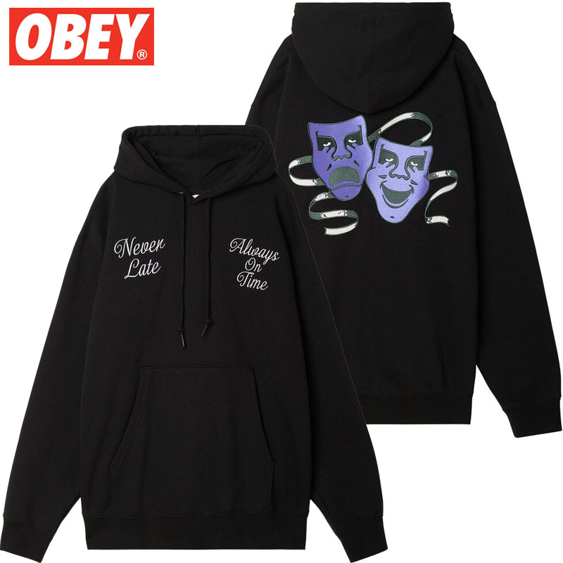 yMTCY Xg1_z IxC OBEY OBEY LATE HOOD(ubN  BLACK)IxCp[J OBEYp[J IxCt[fB[ OBEYt[fB[ IxCXEFbg OBEYXEFbg vI[o[ hJ