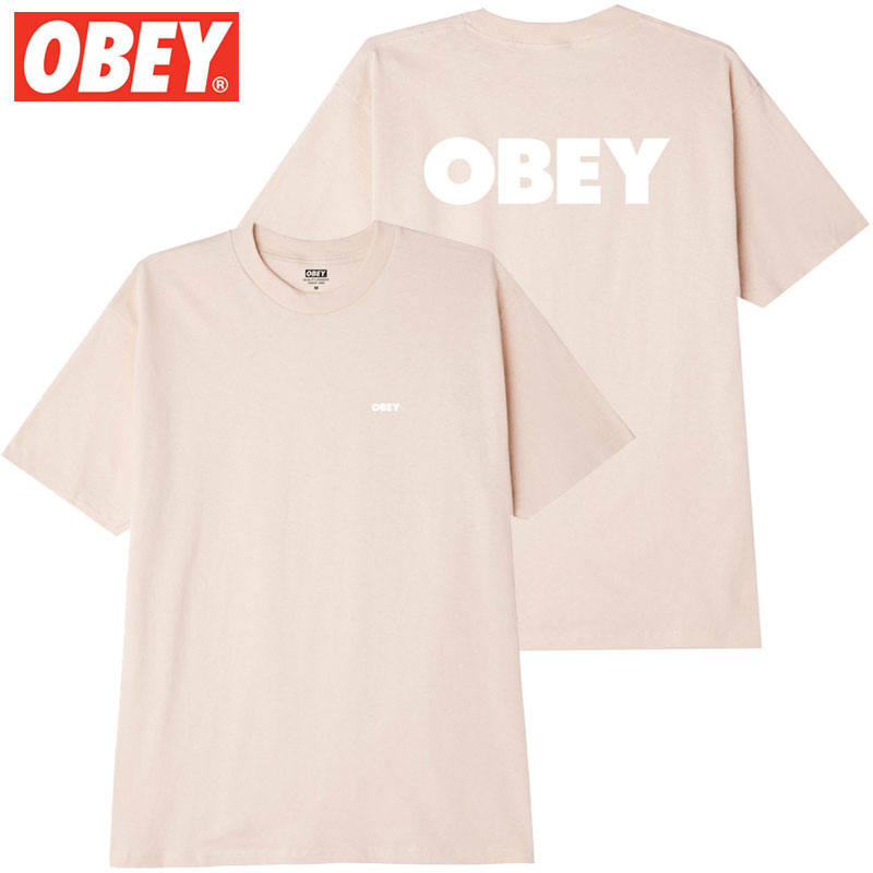 IxC OBEY BOLD OBEY 2 TEE(x[W CREAM)IxCTVc OBEYTVc IxCeB[Vc OBEYeB[Vc