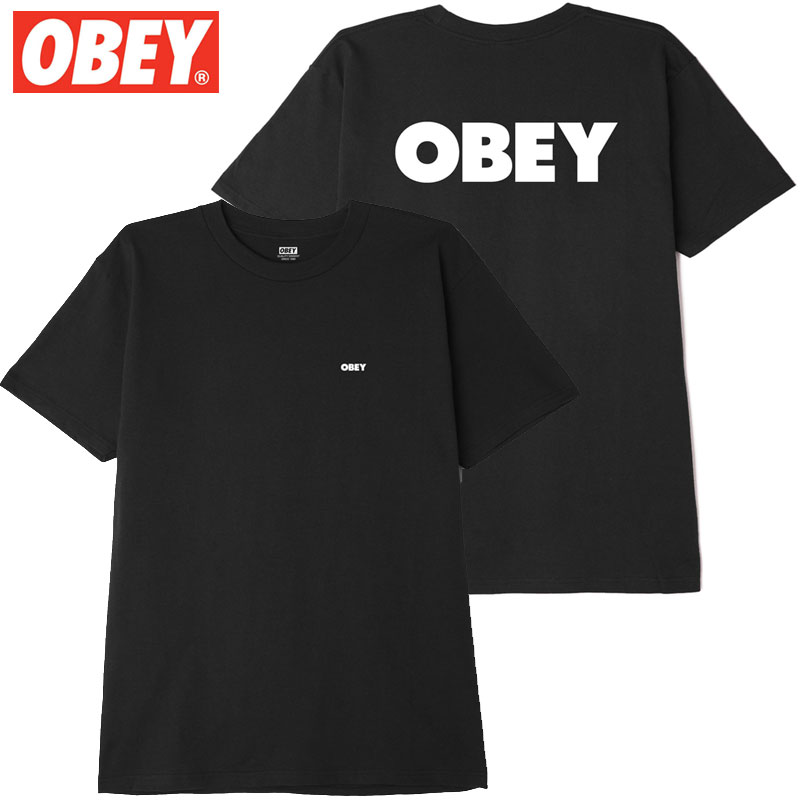 IxC OBEY BOLD OBEY 2 TEE(ubN  BLACK)IxCTVc OBEYTVc IxCeB[Vc OBEYeB[Vc