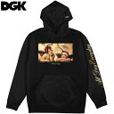 ディージーケー DGK CHERUBS HOODED FLEECE(ブラック 黒 BLACK)ディージーケーパーカ DGKパーカ ディージーケープルオーバー DGKプルオーバー.