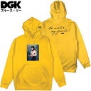 ディージーケー DGK x Bruce Lee FOCUSED HOODED FLEECE(GOLD)ディージーケーパーカ DGKパーカ ディージーケープルオーバー DGKプルオーバー Bruce Lee ブルース・リーコラボ