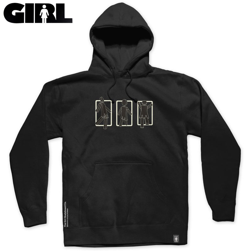 ySTCY Xg1_zK[ GIRL MARIONETTE TRIPLE OG PULLOVER(ubN  BLACK)K[p[J GIRLp[J K[vI[o[ GIRLvI[o[