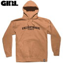 楽天WARP WEB SHOP 楽天市場店ガール GIRL TEAM PULLOVER（SADDLE）ガールパーカ GIRLパーカ ガールプルオーバー GIRLプルオーバー