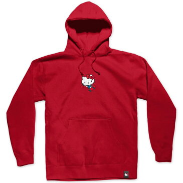 ガール GIRL KITTY AIR PULLOVER(レッド 赤 RED)ガールパーカ GIRLパーカ ガールプルオーバーパーカ GIRLプルオーバーパーカ ガールスウェット GIRLスウェット