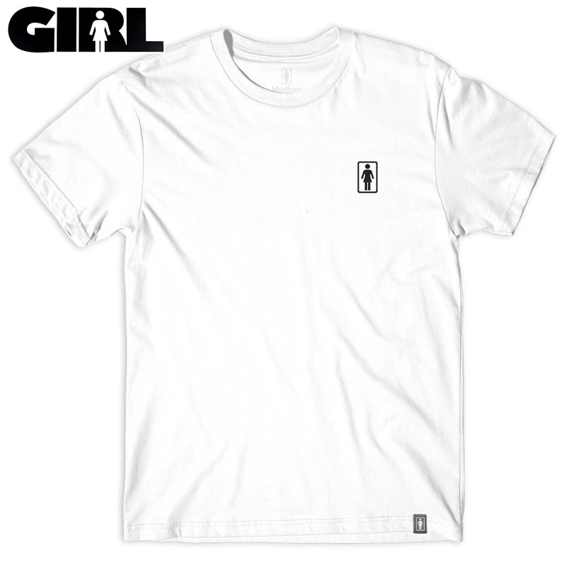 ySTCY Xg1_zK[ GIRL MONO OG TEE(zCg  WHITE)K[TVc GIRLTVc K[ GIRL TEE